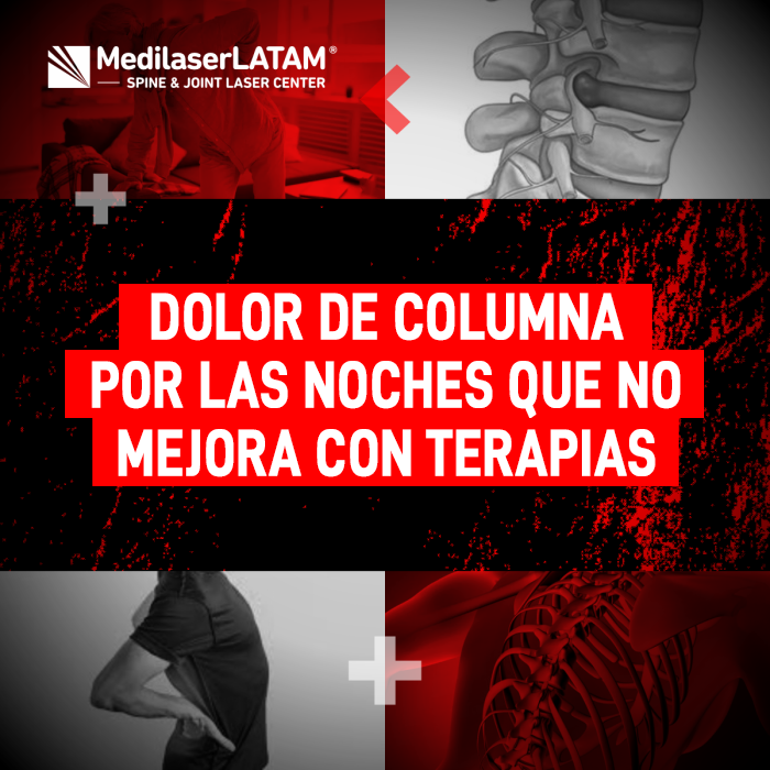 Dolor columna noches: Si el dolor no cede con terapias, es crónico. El Dr. Rojas explica cuándo el dolor nocturno requiere una cirugía láser urgente.